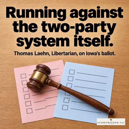 Running against the two-party system itself.