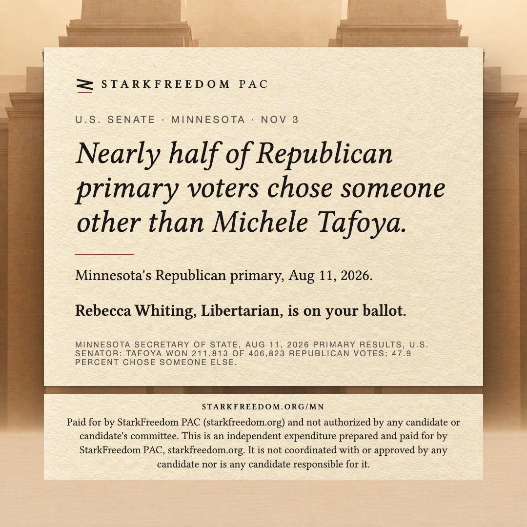 Nearly half of Republican primary voters chose someone other than Michele Tafoya.