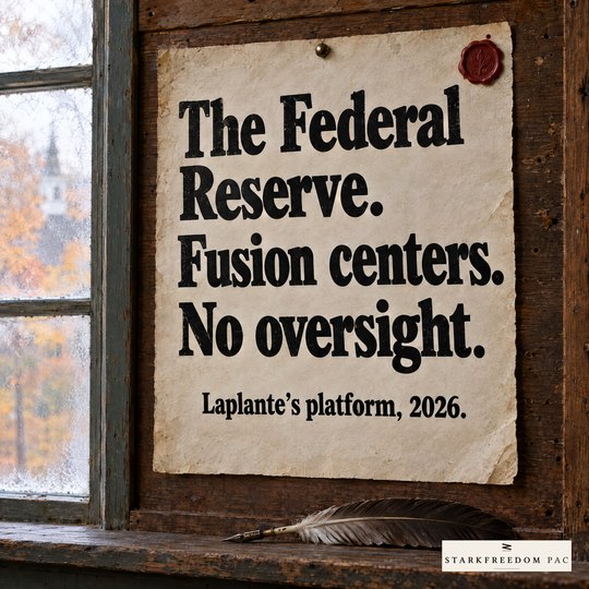 The Federal Reserve. Fusion centers. No oversight.